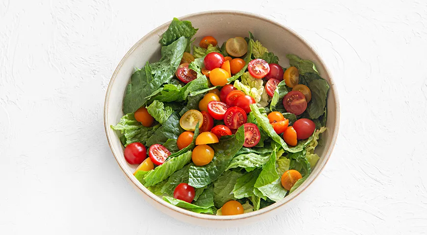 Tomatensalat mit Mozzarella