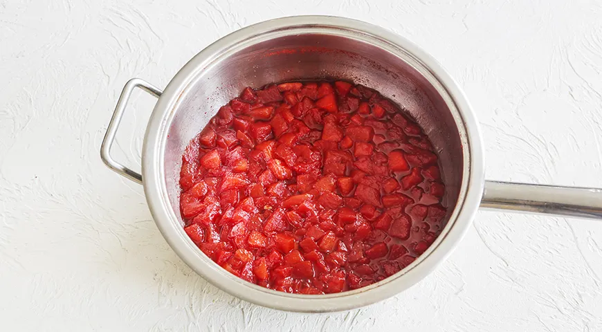 Wassermelonenmarkmarmelade für den Winter