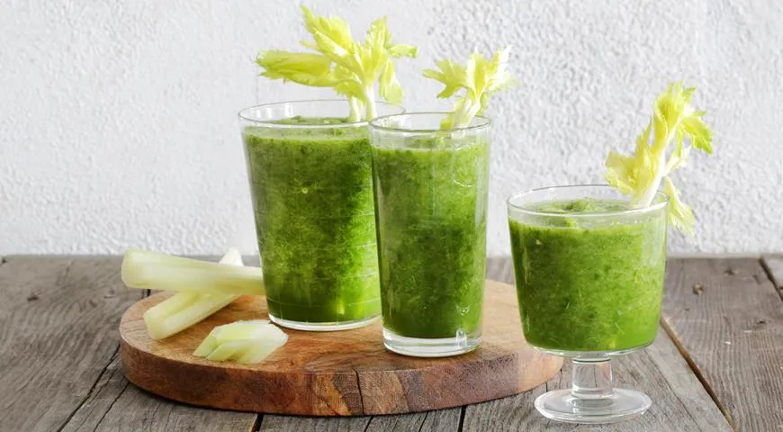 Detox-Smoothie mit Sellerie