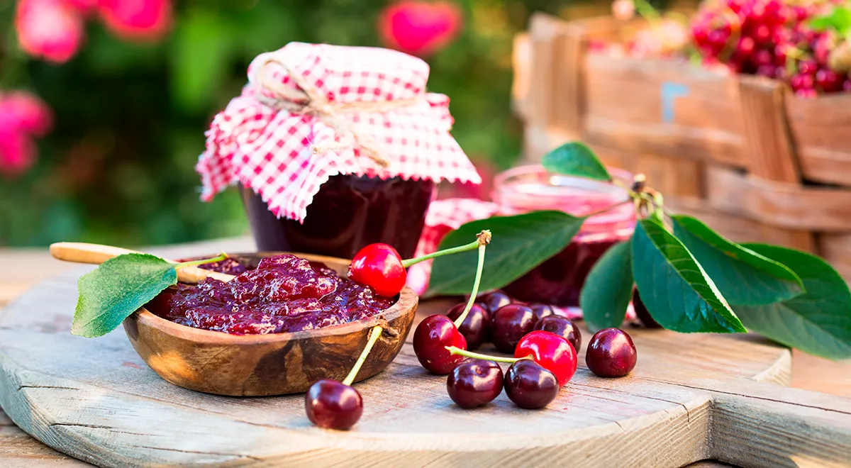 Kirschmarmelade ohne Zucker