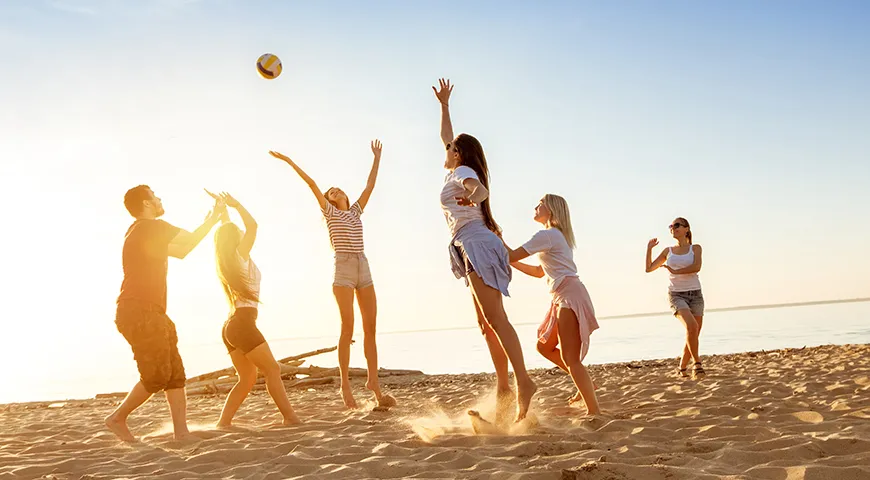 Ein aktiver Strandurlaub bringt Ihren Stoffwechsel ordentlich in Schwung