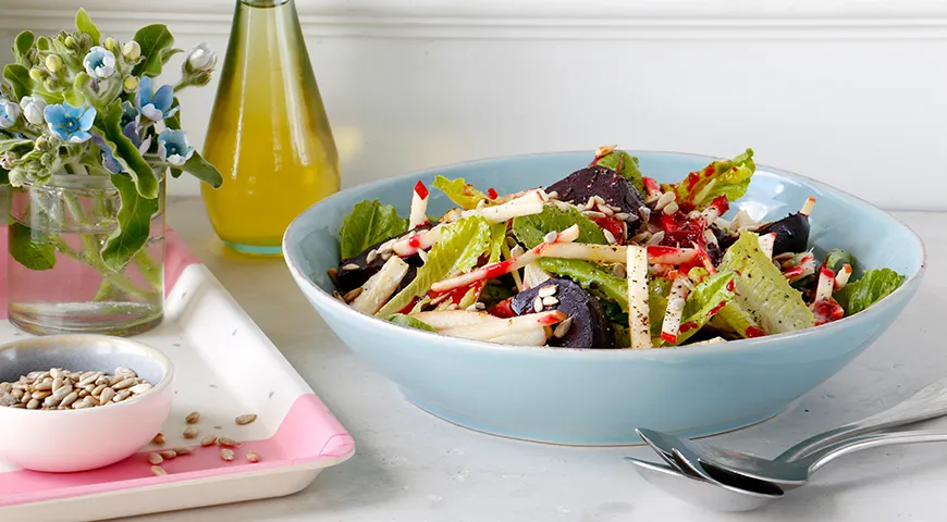 Rote-Bete-Salat „Finger lecken gut“